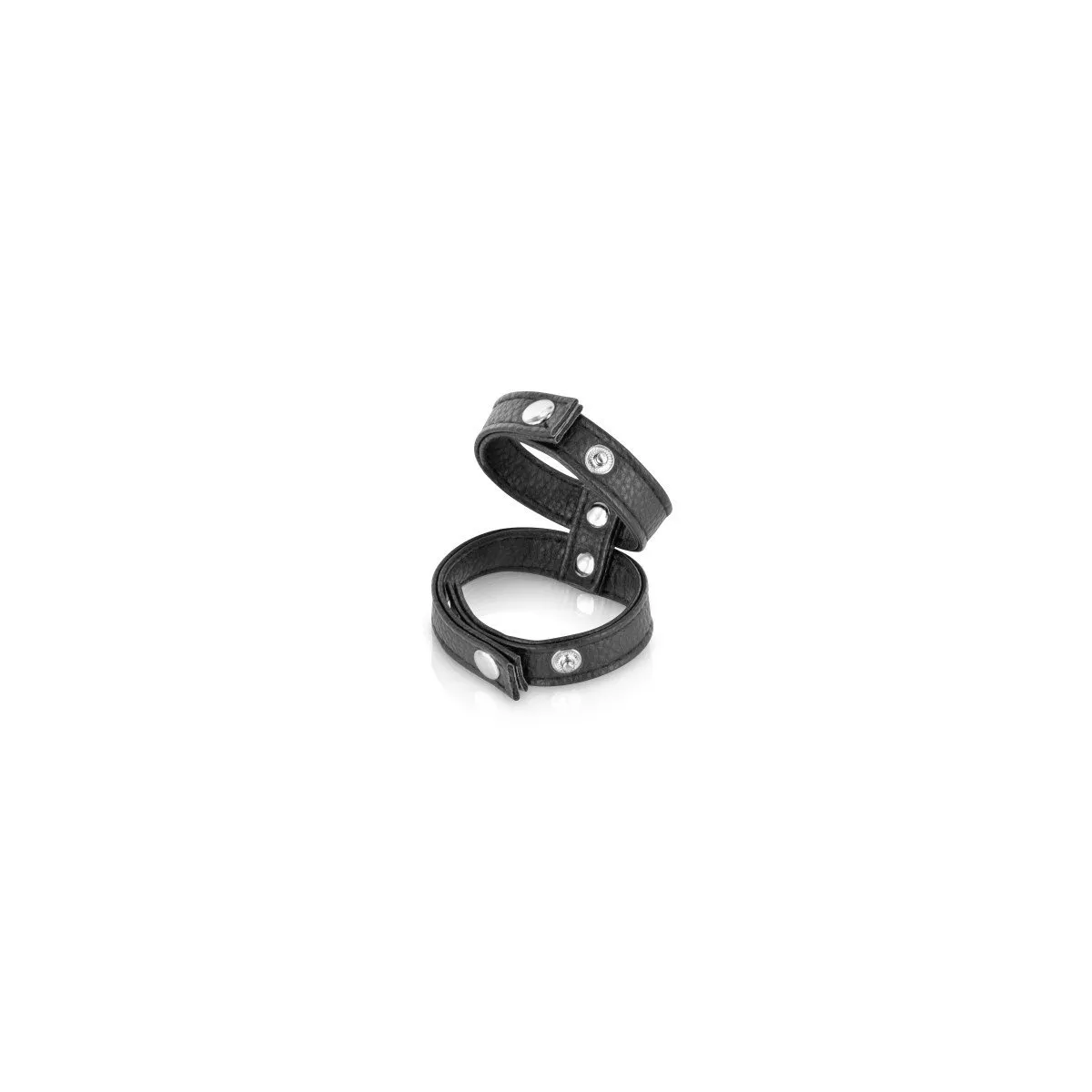 Anillo de pene doble ajustable Simili