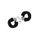 Menottes Pour Poignets Fourrure Noire