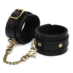 Ankle Handcuffs In Imitation Leather - Bound To You