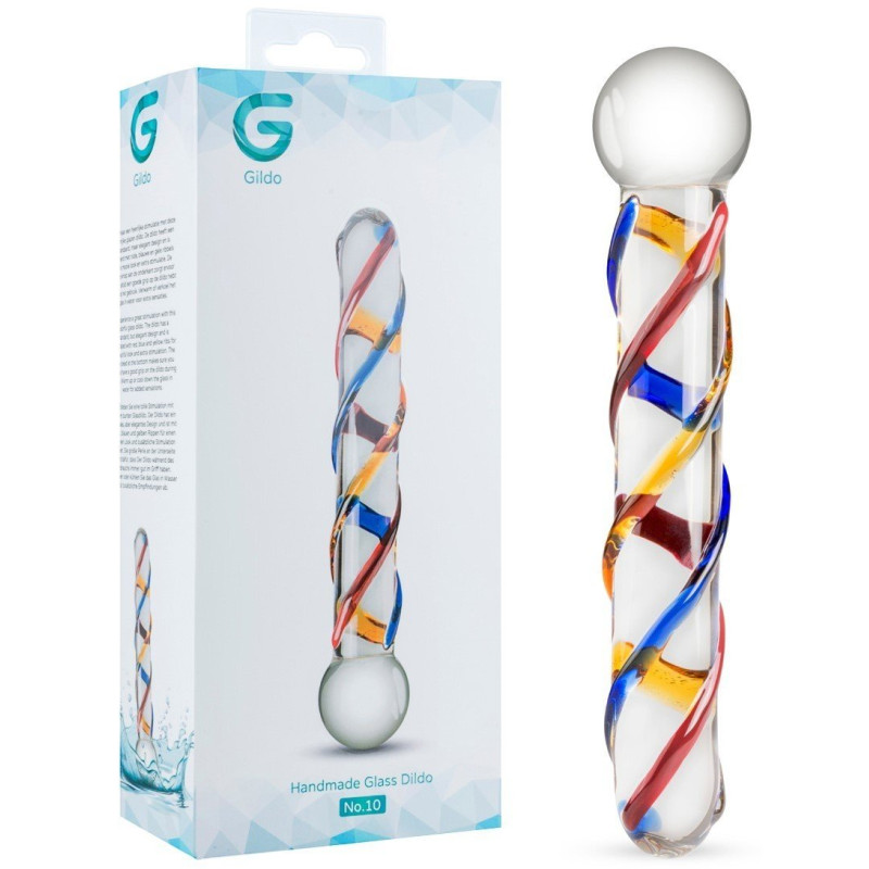 Gode En Verre Coloré No. 10