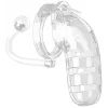 Chastity Cage + Transparent Plug N°12