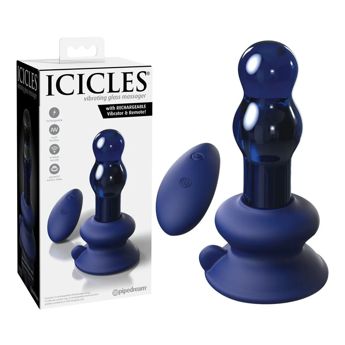 Vibromasseur Icicles Usb N°83