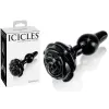 Plug En Verre Noir Icicles N°77