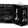 Black Glass Plug Icicles N°77