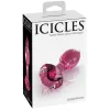 Pink Glass Plug Icicles N°79