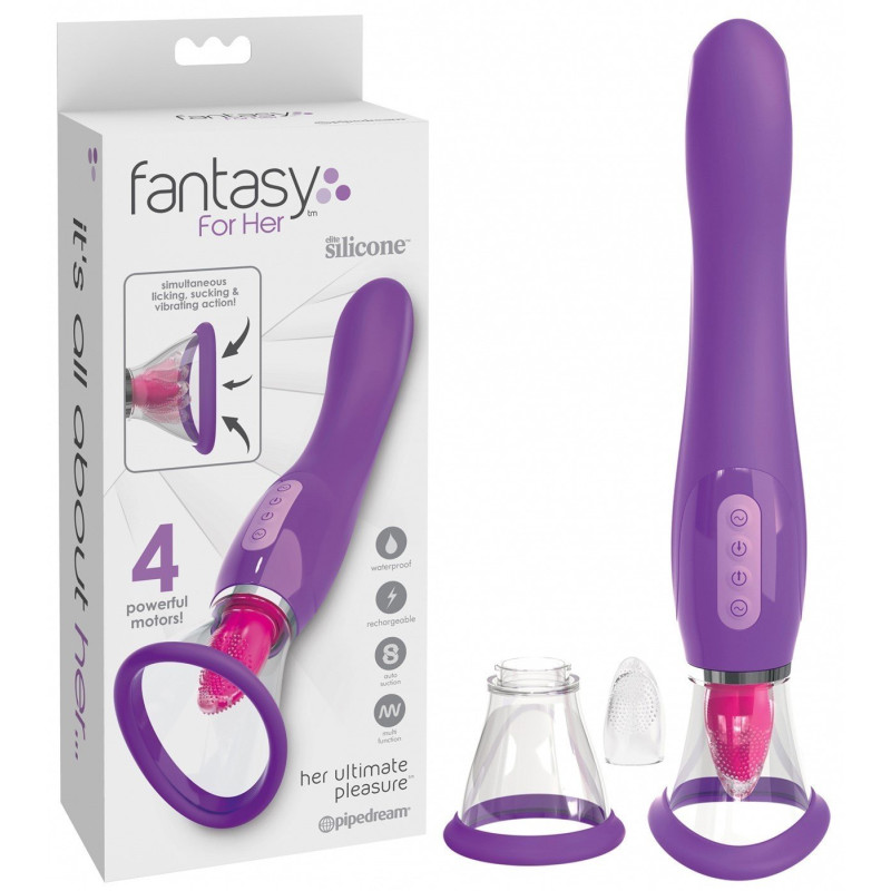 Rechargeable Stimulator Her Ultimate Pleasure 4 motors