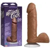 Consolador con ventosa The Realistic Cock Caramel Vac-U-Lock -