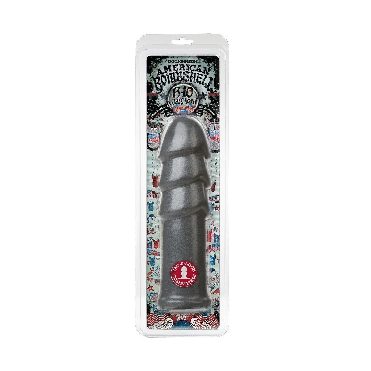 Dildo gigante American Bombshells B-10 Warhead - 26 Cm