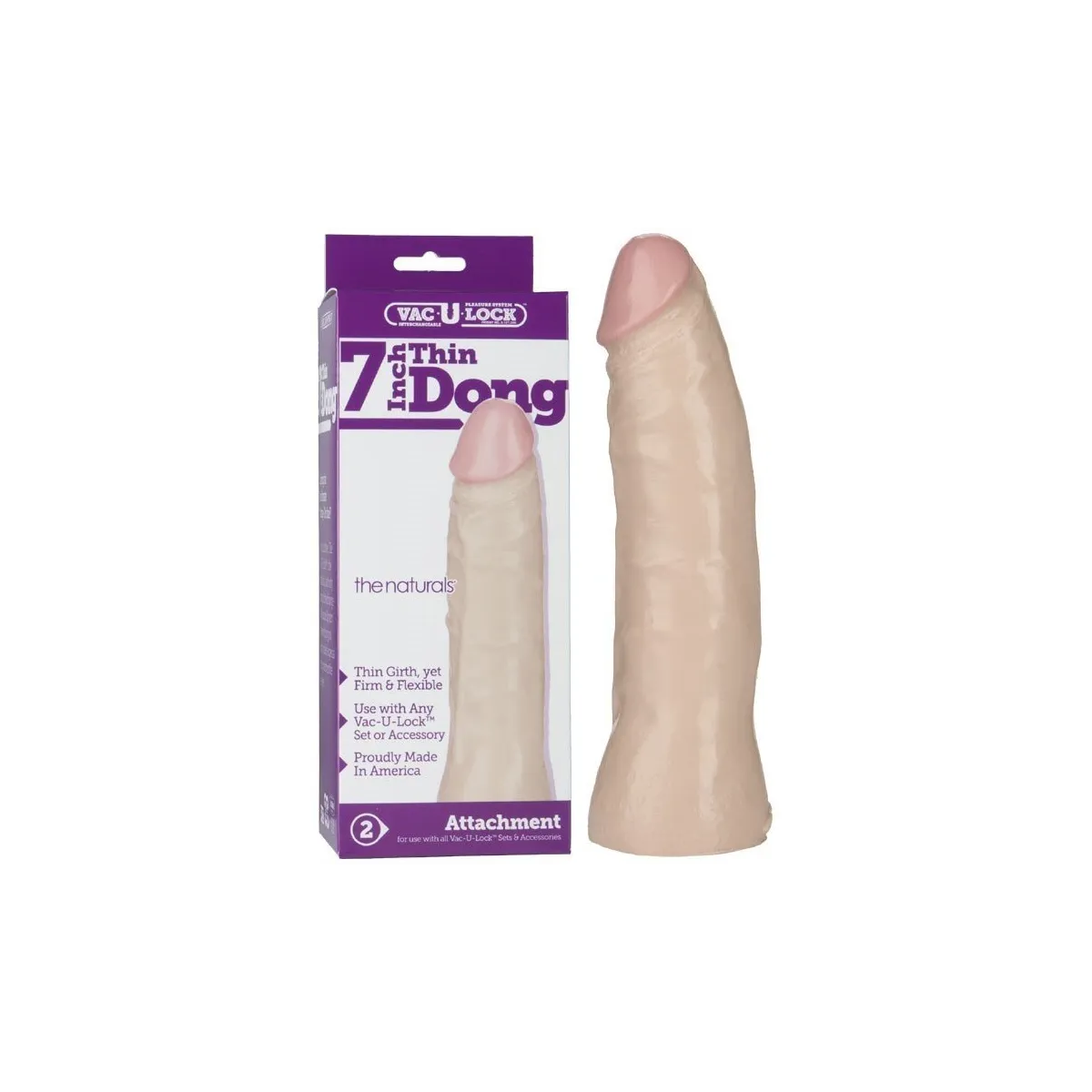 Dildo realista Vac U Lock