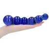 Vidro Dildo Chrystalino Planetas Azul