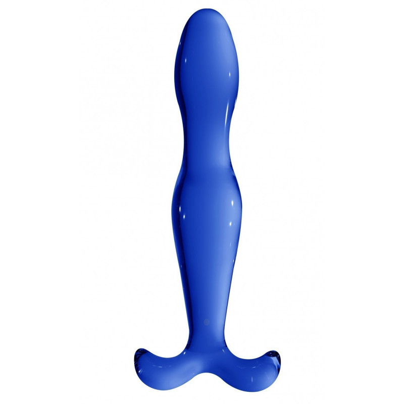 Gode En Verre Chrystalino Elegance Bleu