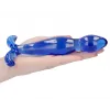 Glass Dildo Chrystalino Elegance Blue