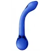 Vidro duplo Dildo Chrystalino G-Rider Azul