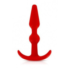 Smiliing Butt Plug 3.5P Red