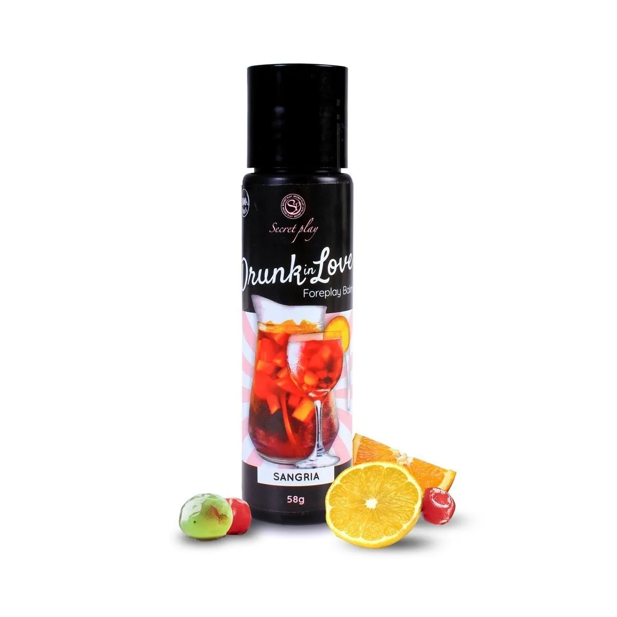 Lubricante Comestible Sabor Sangría - 60 Ml