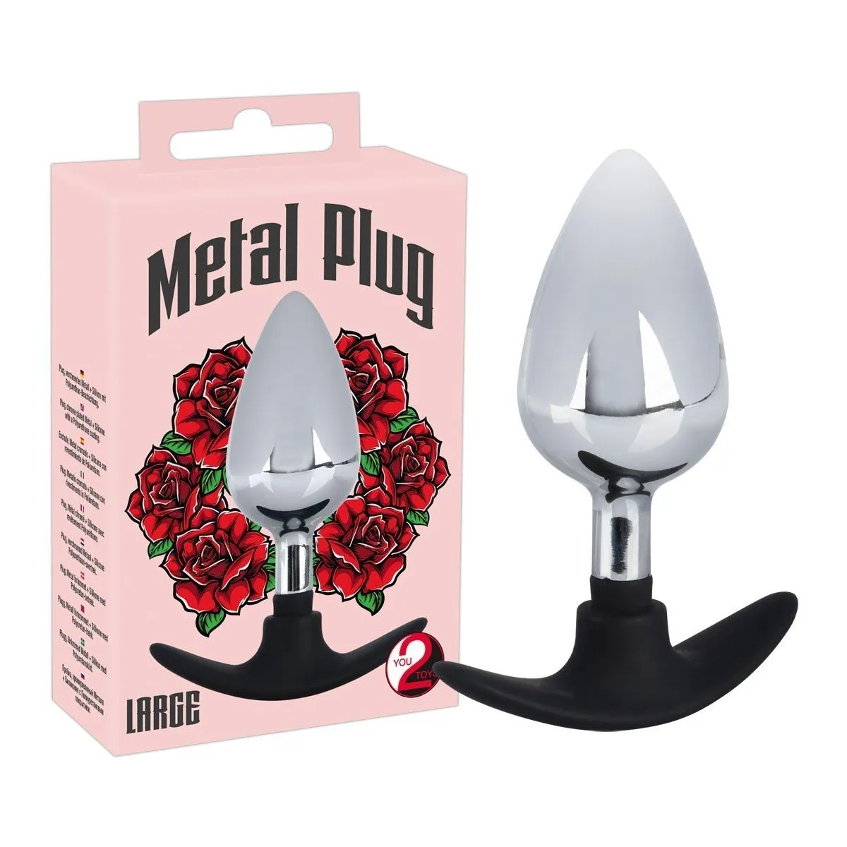 Metal & Silicone Plug - Wide