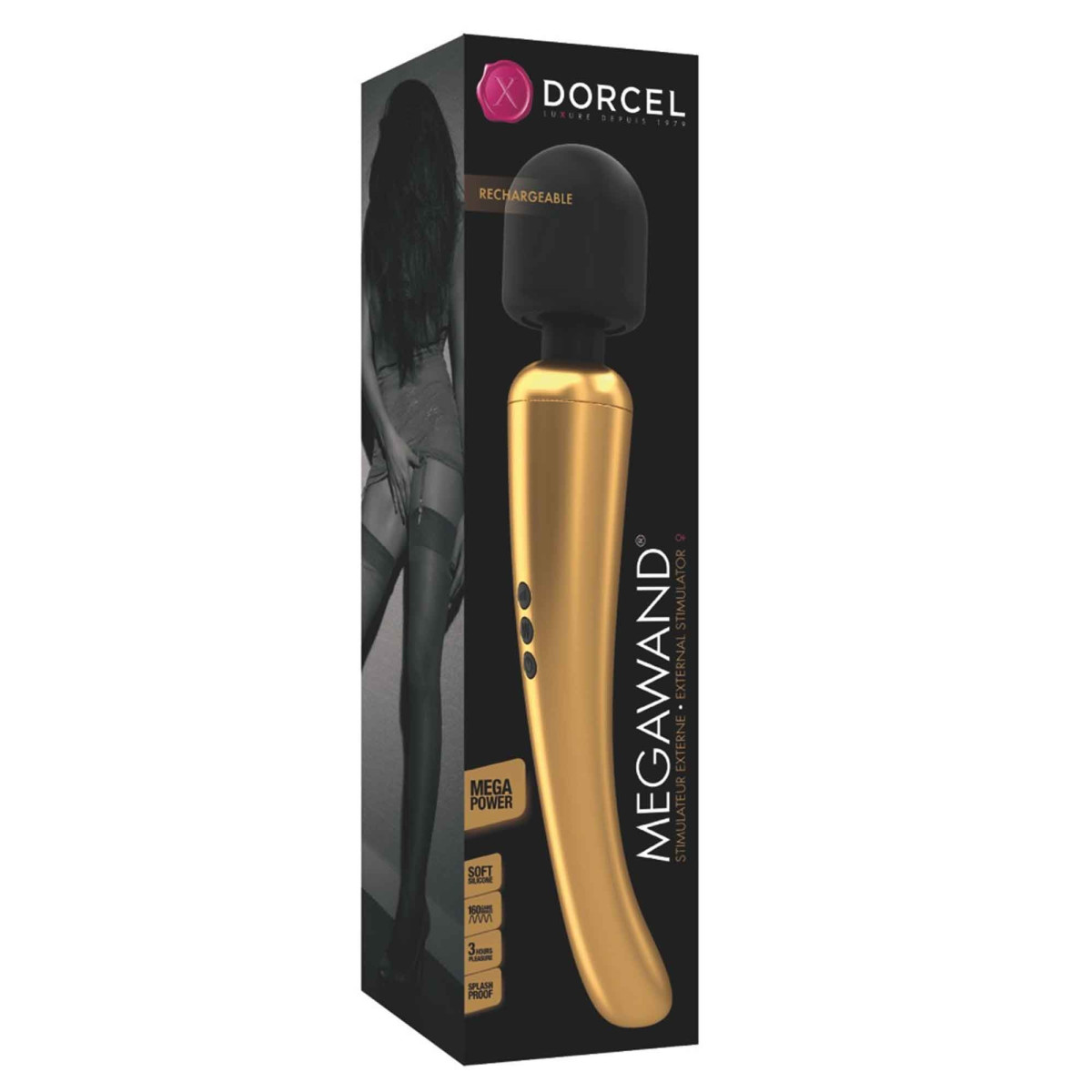 Megawand Gold - Wand Rechargeable