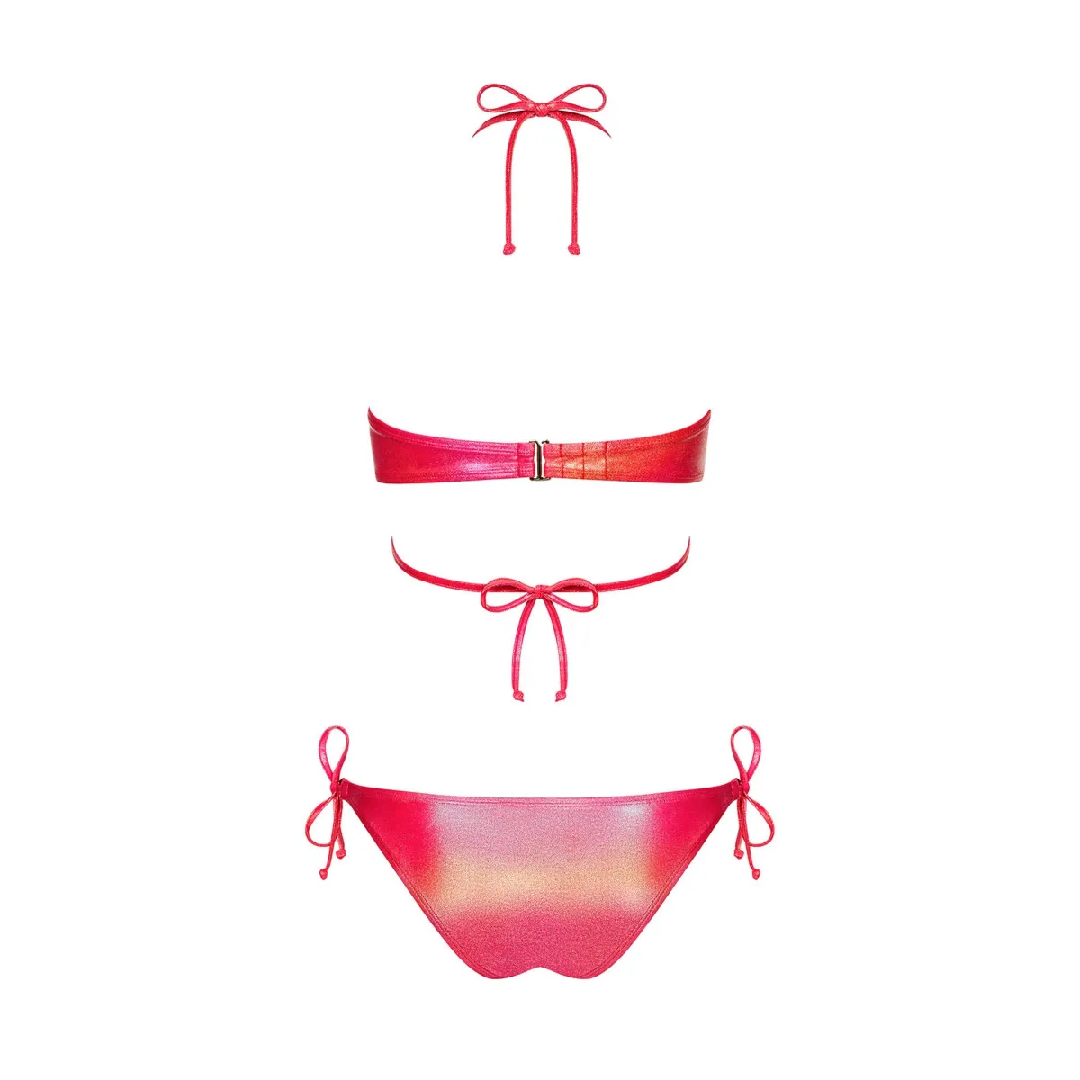 Sexy Bikini Rojo Brillante Coralya