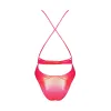 Keissi Monokini rojo brillante