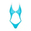 Monokini String Blue Scarleta