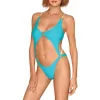 Tanga Monokini Azul Scarleta