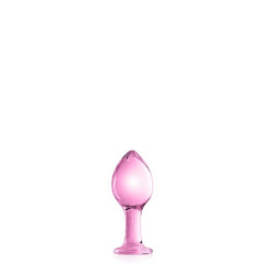 Glass Plug 32 Pink Glossy Toys