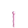 Dildo de vidro 10 Brinquedos Brilhantes Rosa