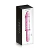 Dildo de vidro 12 Brinquedos Brilhantes Rosa