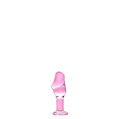 Glass Plug 24 Pink Glossy Toys