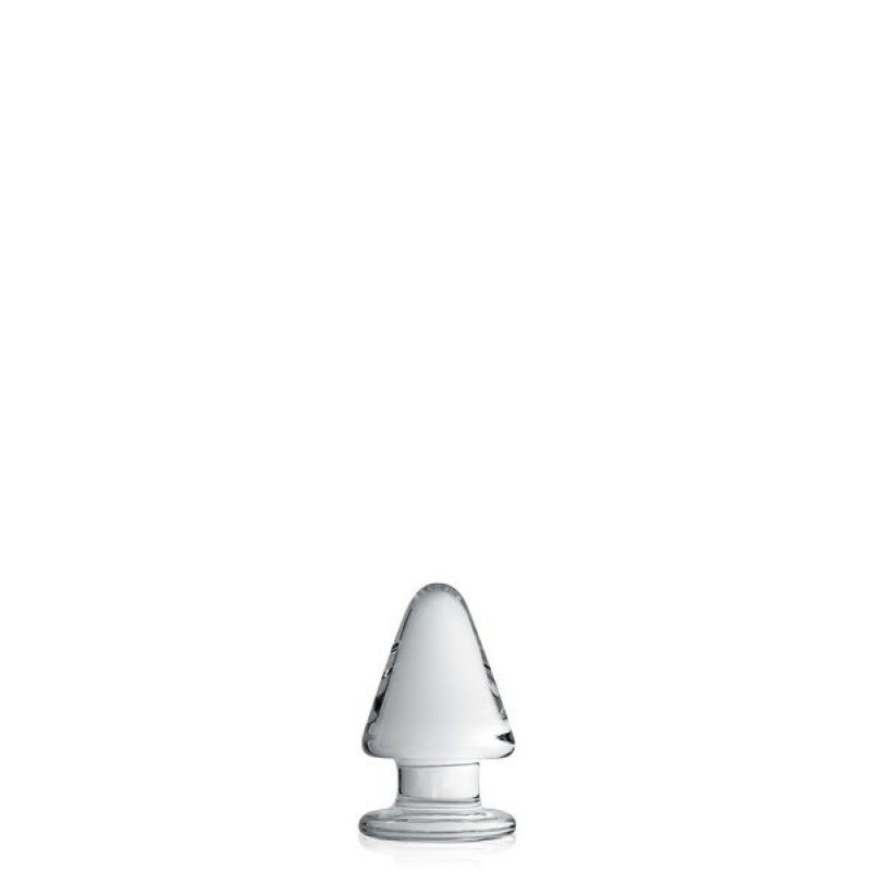 Glass Plug 23 Clear Glossy Toys  