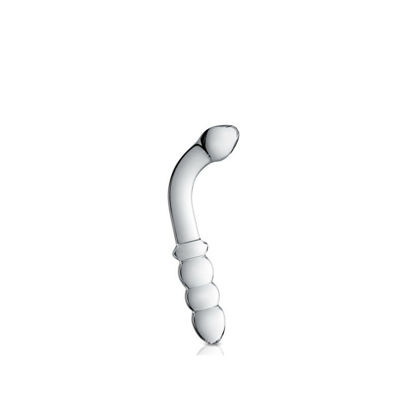 Vidro Dildo 8 Brinquedos Brilhantes Claros