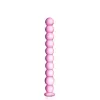 Vidro Dildo 18 Brinquedos Brilhantes Rosa