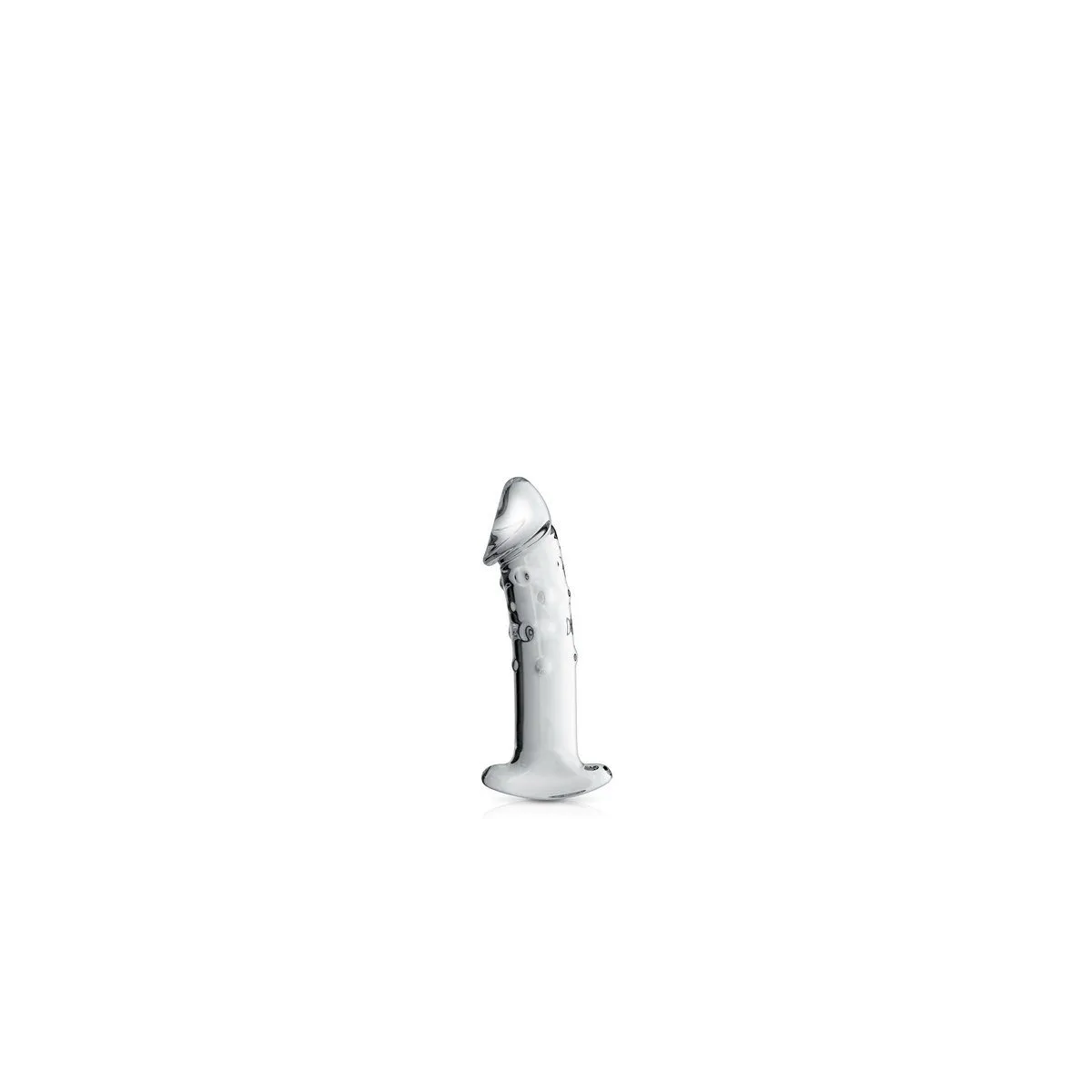 Glass Dildo 3 Clear Glossy Toys