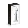 Dildo de vidro 3 brinquedos brilhantes claros