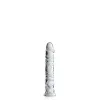 Dildo de vidro 4 brinquedos brilhantes claros