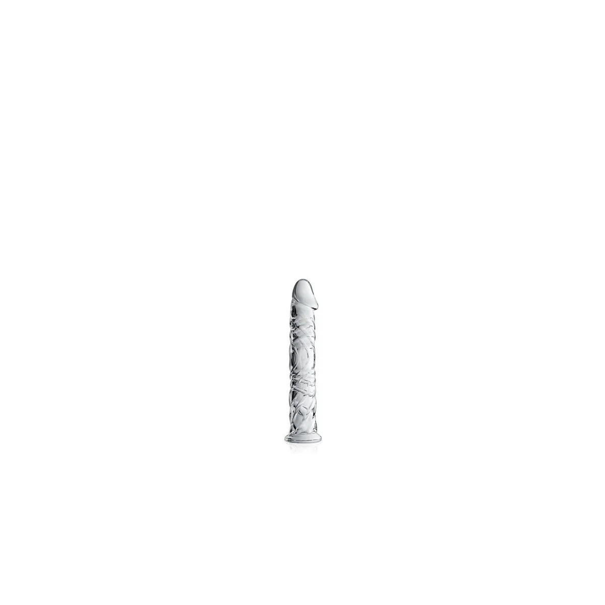 Dildo de vidro 4 brinquedos brilhantes claros