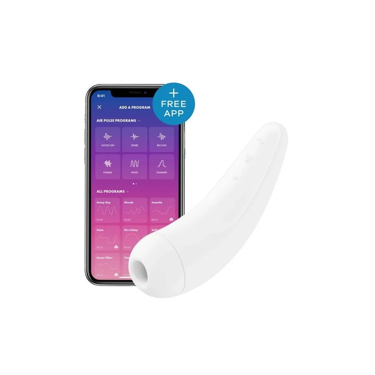 Satisfyer Curvy 2+ Branco