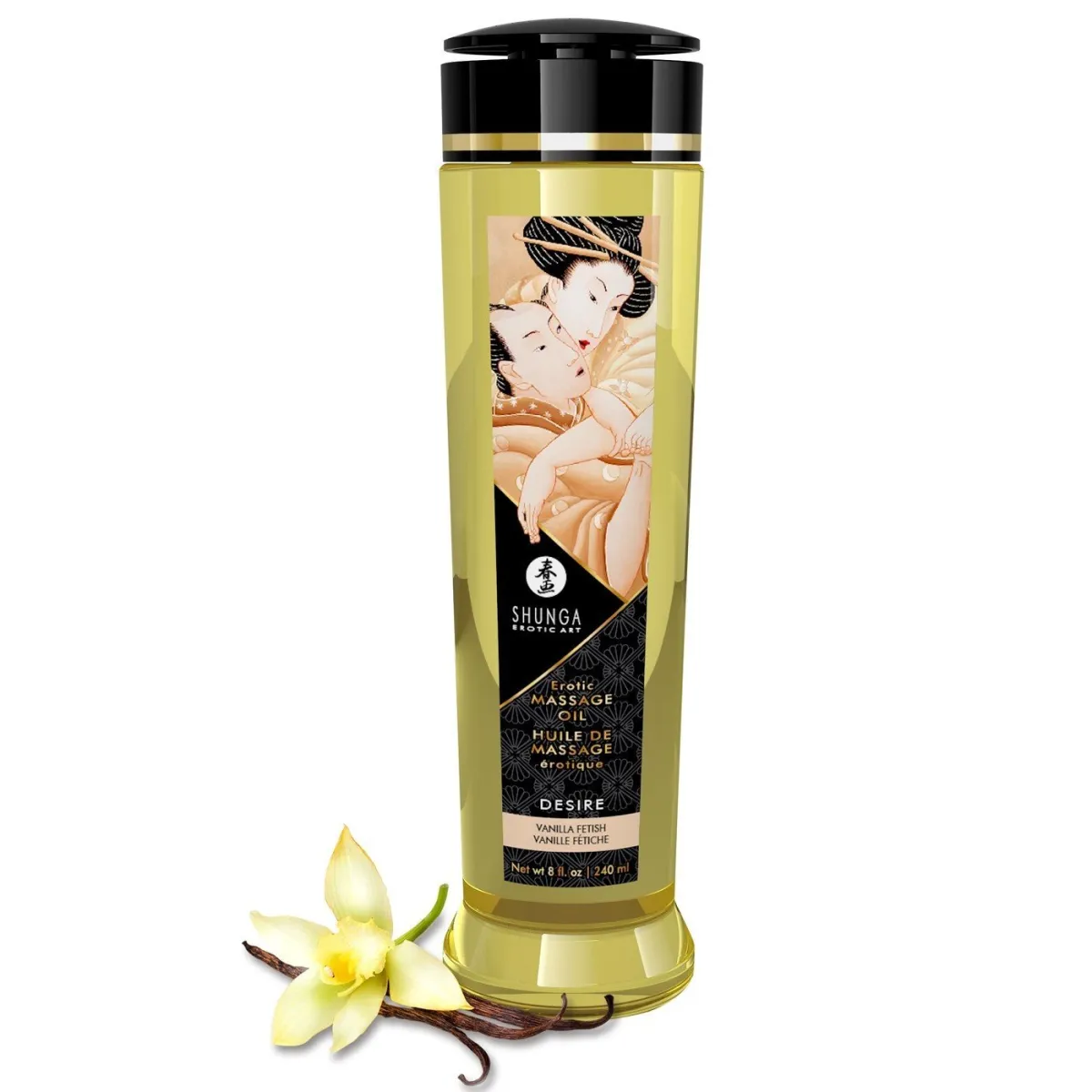 Desejo de óleo de massagem erótica / baunilha Desejo de óleo de massagem erótica / baunilha