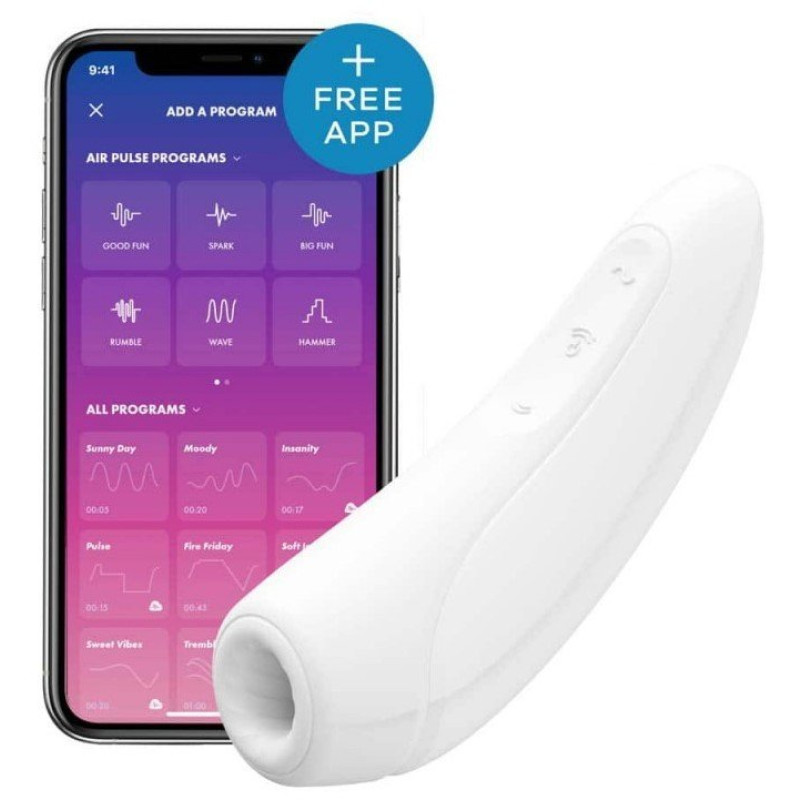 Satisfyer Curvy 1+ Blanco