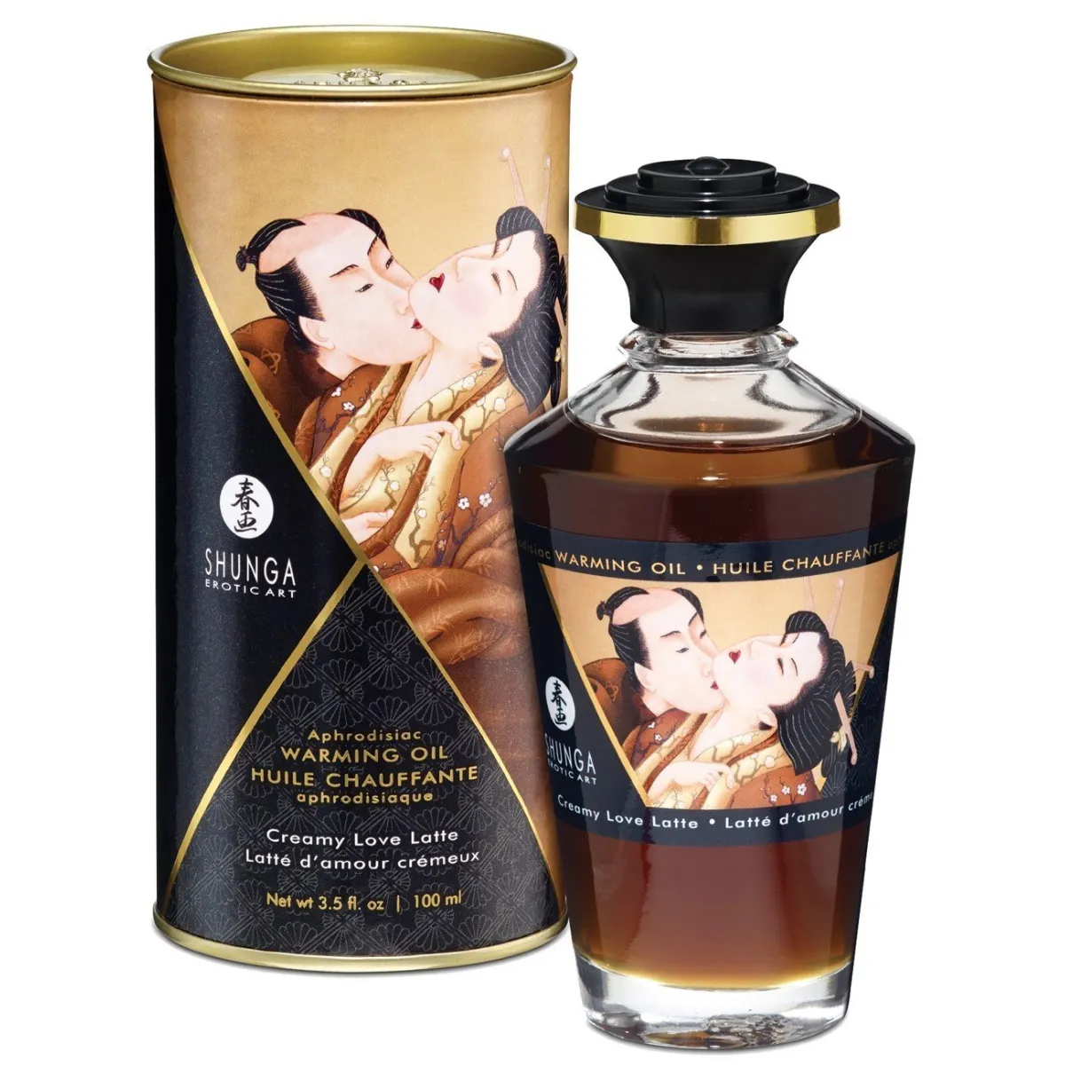 Shunga Aphrodisiac Heating Oil Cremeux Love Latte at 20 61