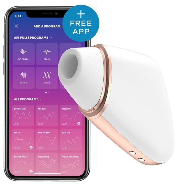 Satisfyer Love Triangle Blanc  