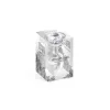 Gloria Silver Plug+Clear M Jewel