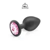 Plug de silicone de nuvem Preto+Joia L