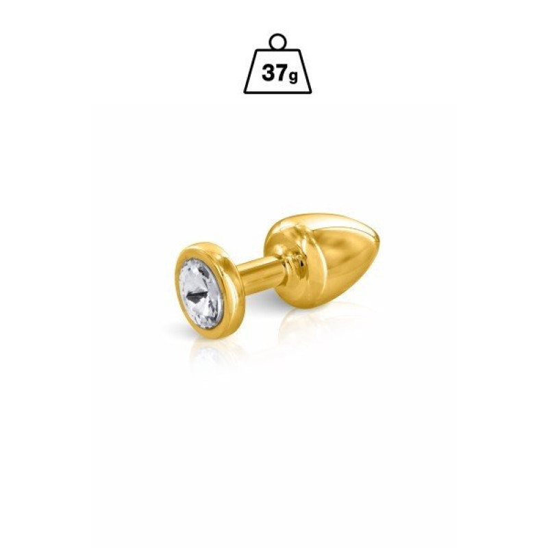 Angel Plug Gold +Bijou Clear Xs