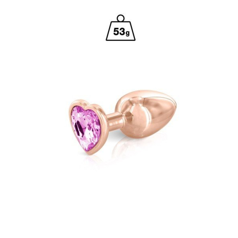 Gloria Plug Rose Gold + Heart S