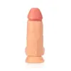 Copa de Sucção De Dildo Realista 26Cm Colossus Capitão Vermelho