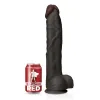 Vermelho Dildo Preto 34,5cm Prodígio Capitão Vermelho