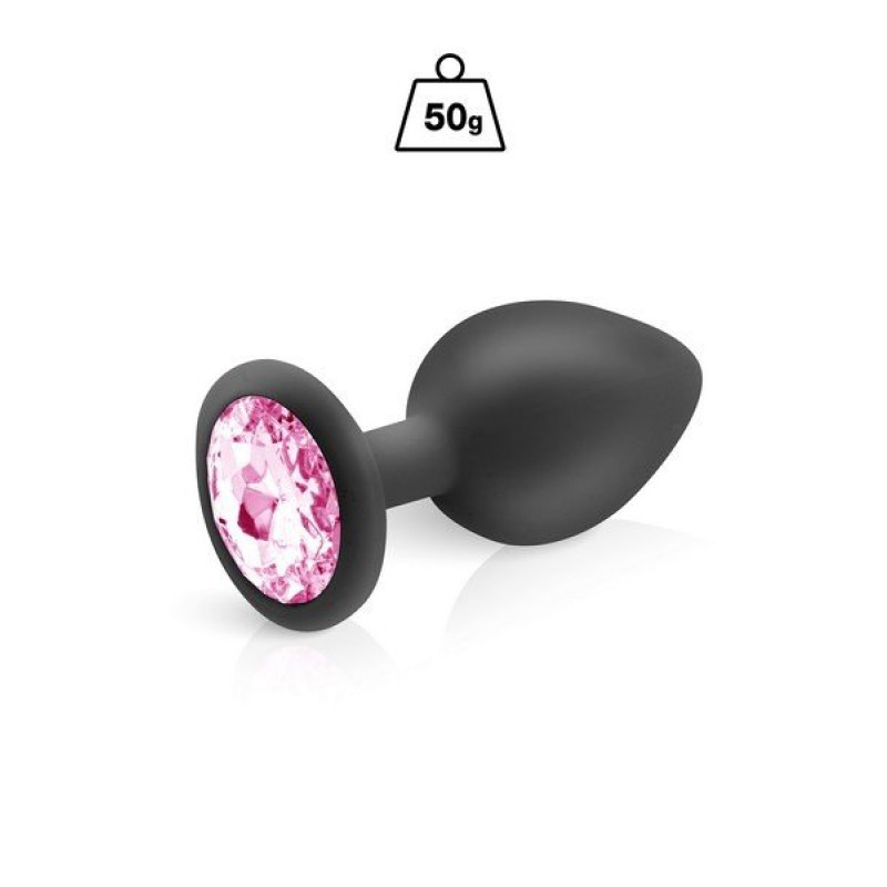 Cloud Plug Silicone Noir+Bijou M  