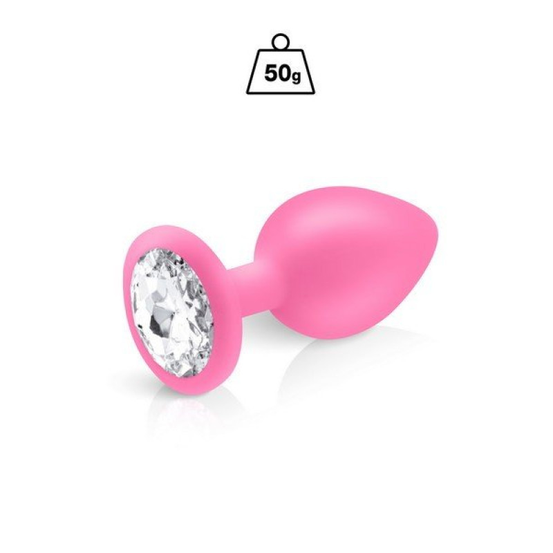 Cloud Plug Silicone Rose+Bijou M  