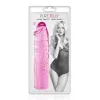 Pink Straight Dildo Clear Jelly